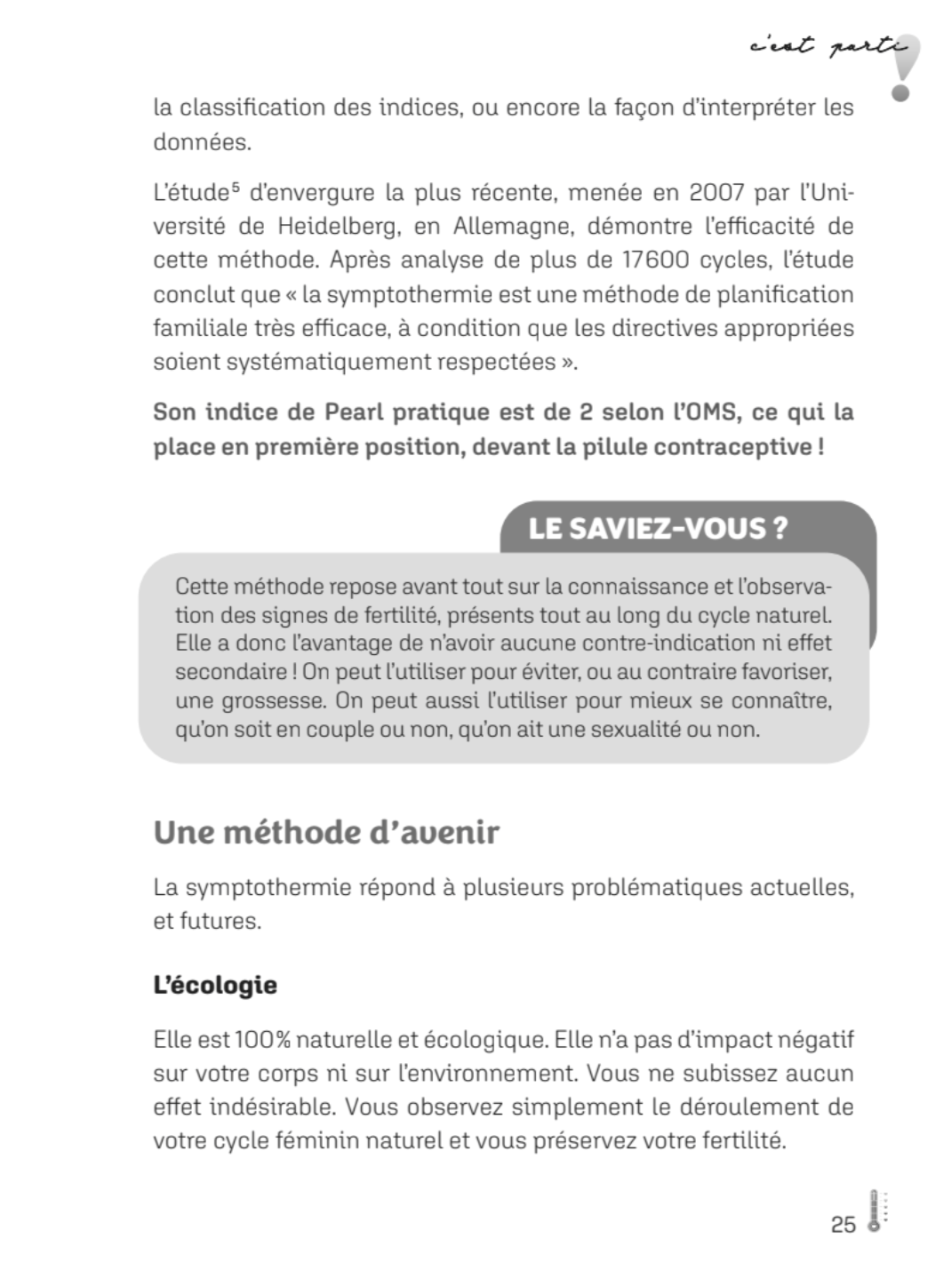 La symptothermie, c'est parti ! - Eugénie Tabi