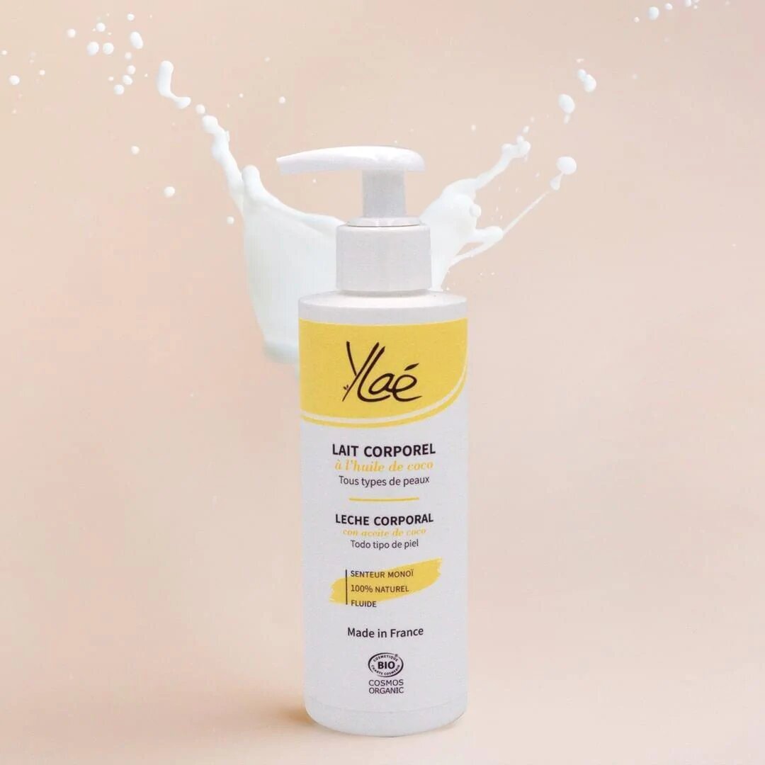 Lait corporel à l'huile de coco